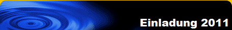 Einladung 2011
