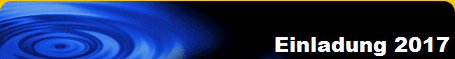 Einladung 2017